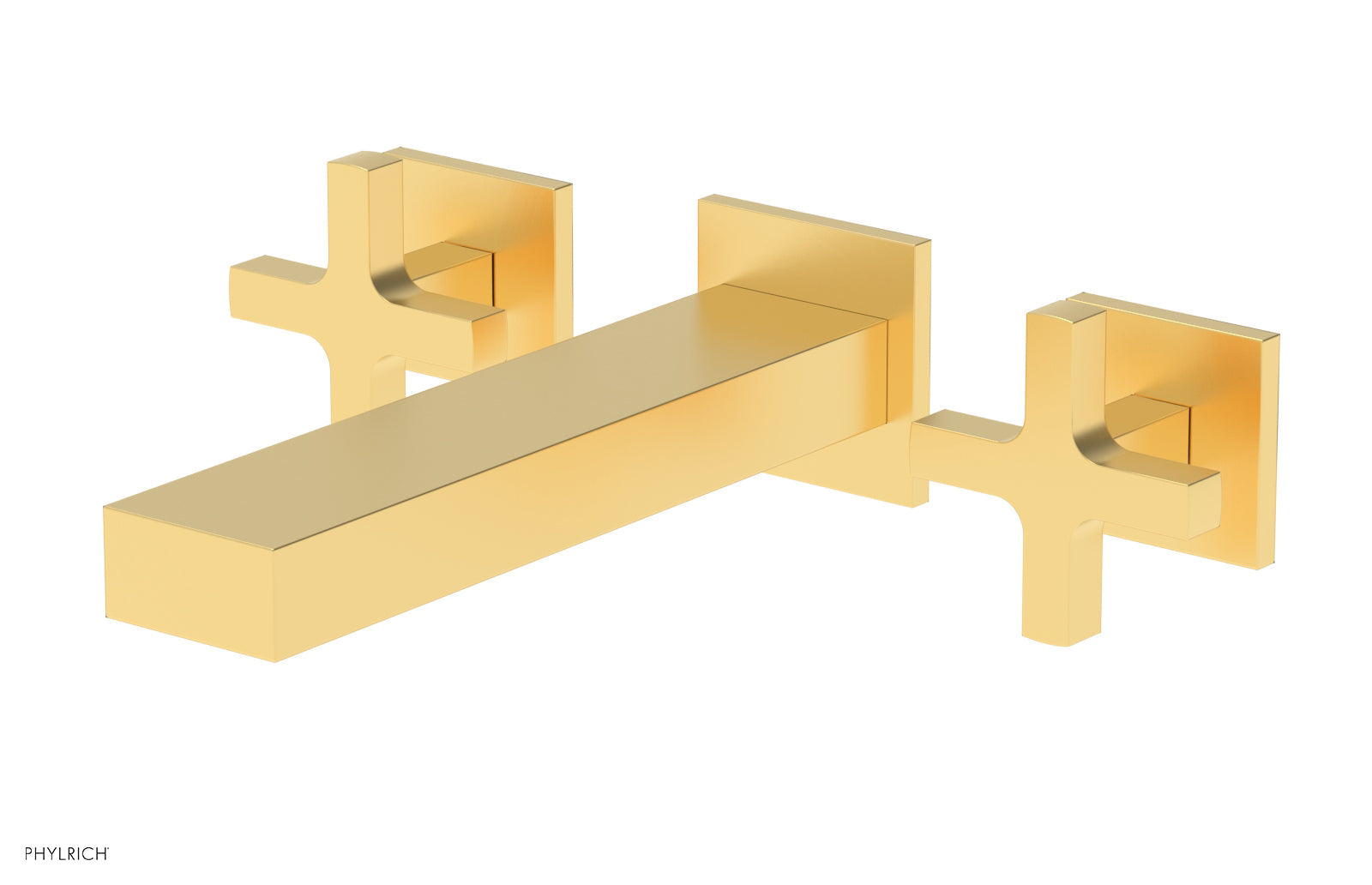 CROI - Wall Lavatory Set - Cross Handle 255-11 — image 1