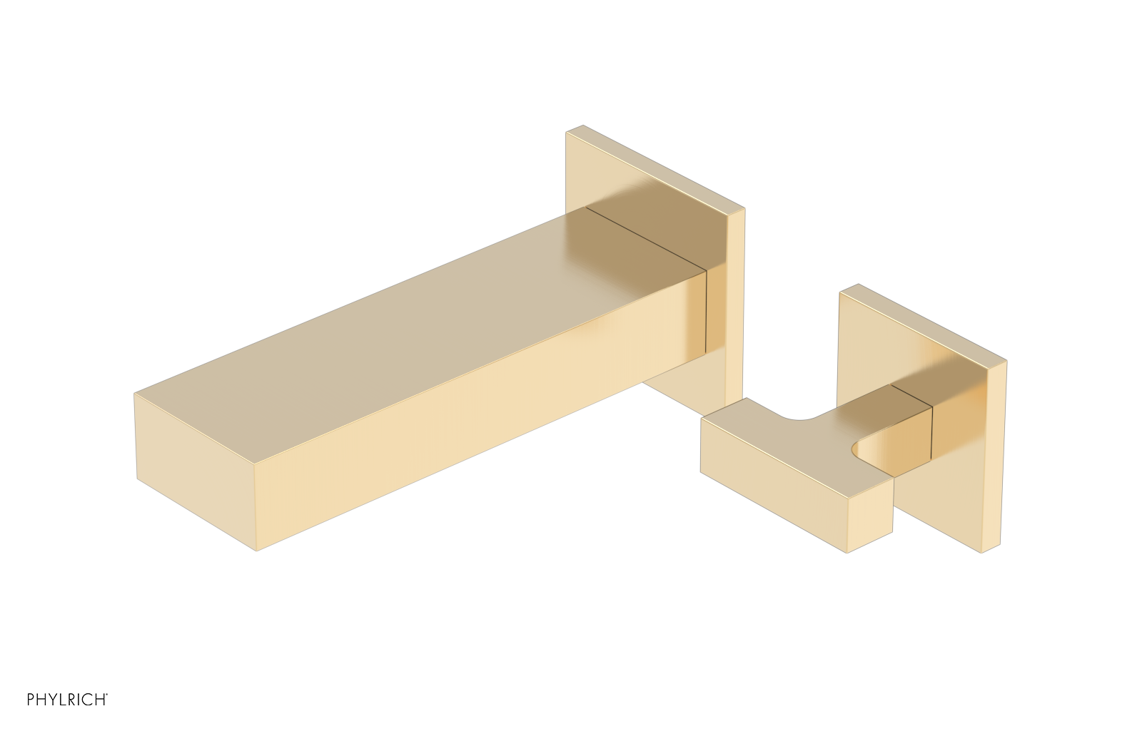 CROI - 10" Single Cross Handle Wall Lavatory Set 255-15-10 — image 1