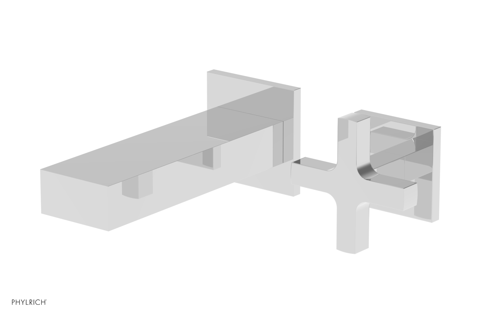 CROI - 6" Single Cross Handle Wall Lavatory Set 255-15-6 — image 1