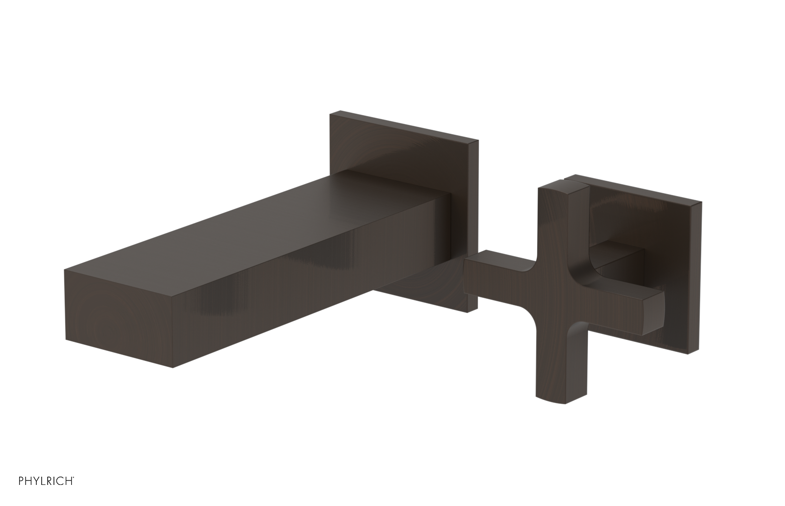 CROI - 6" Single Cross Handle Wall Lavatory Set 255-15-6