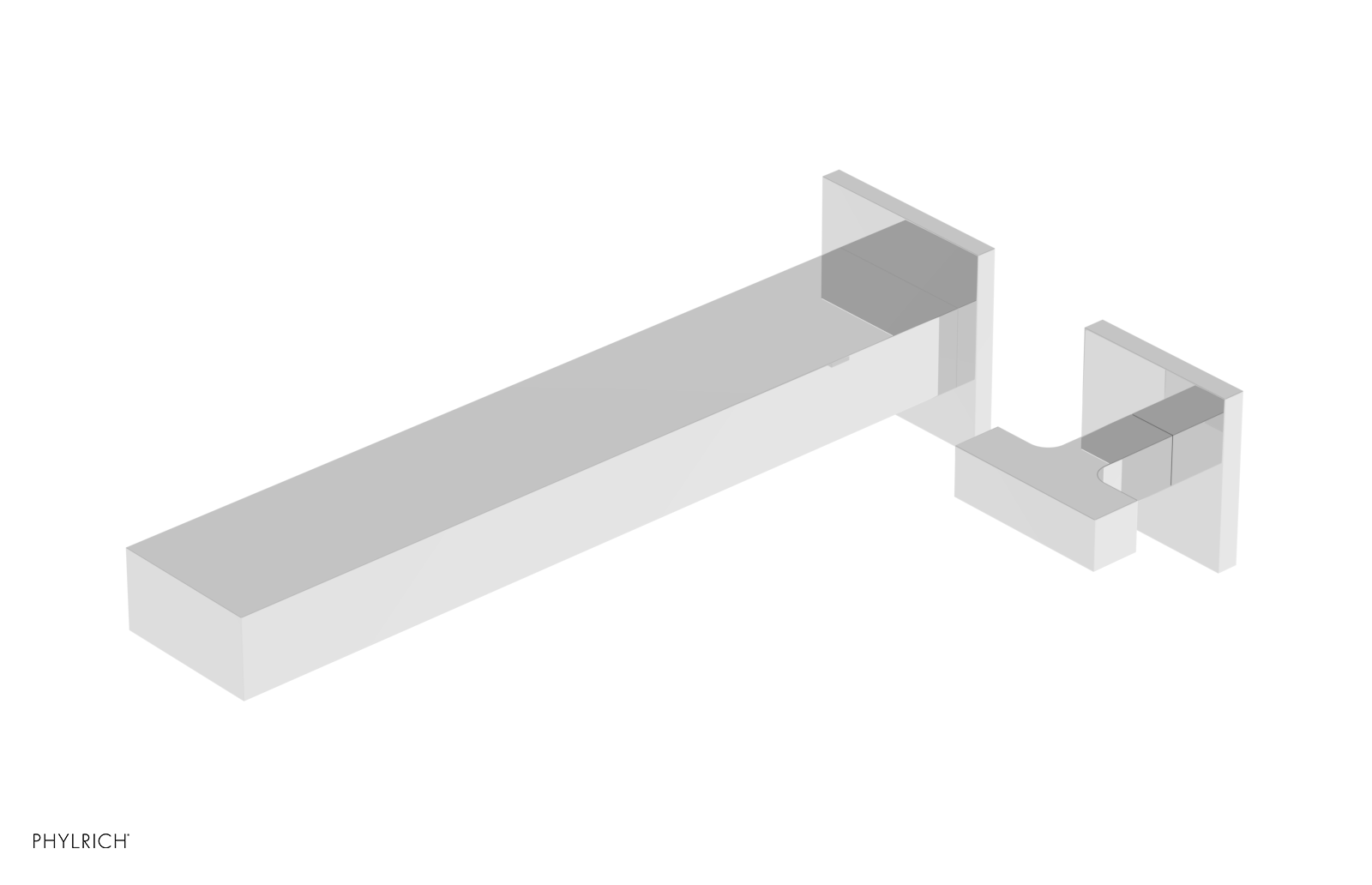 CROI - 10" Single Lever Handle Wall Lavatory Set 255-16-10 — image 1