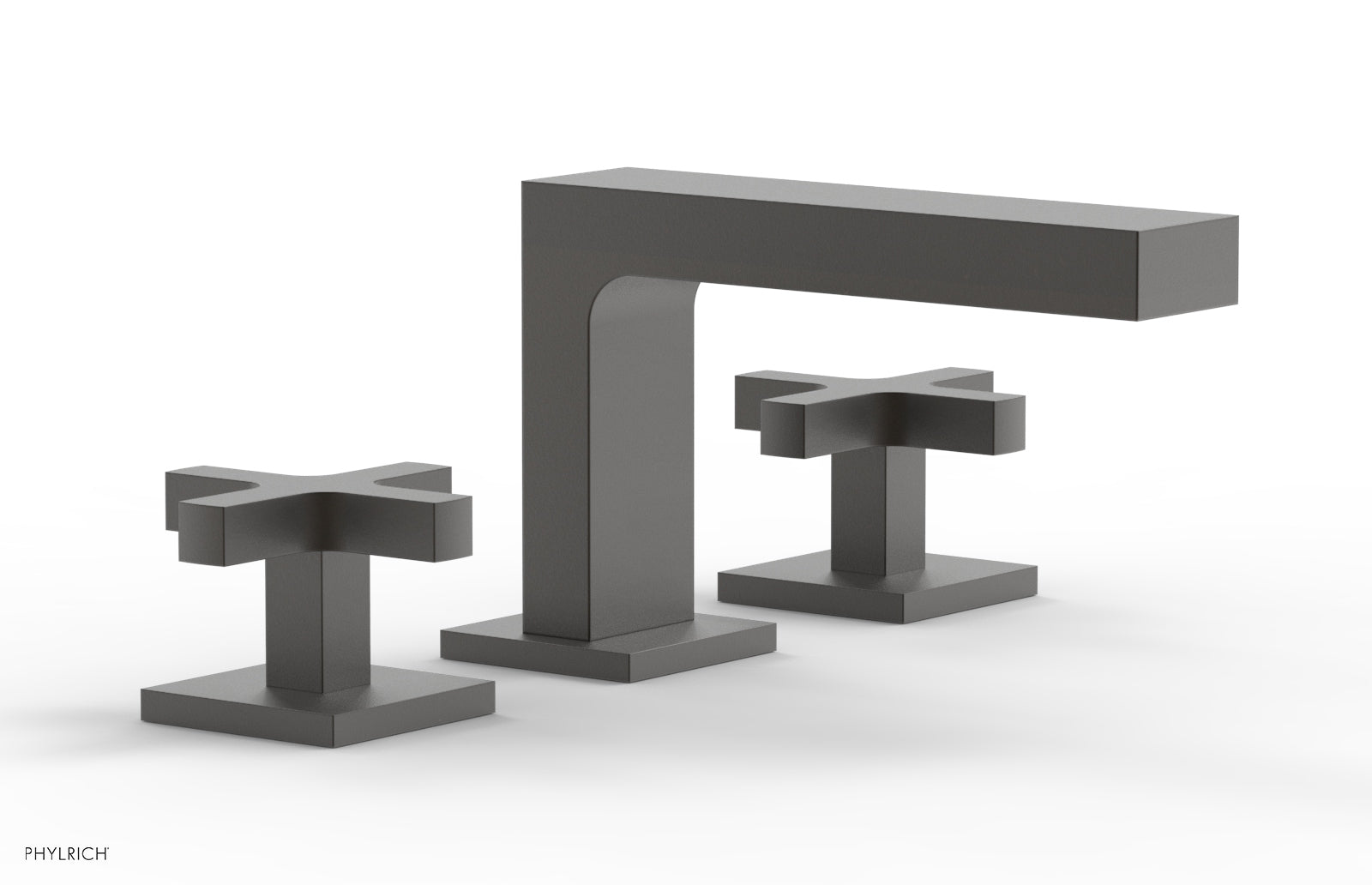 CROI - Widespread Faucet - Low Spout Cross Handles 255L-01