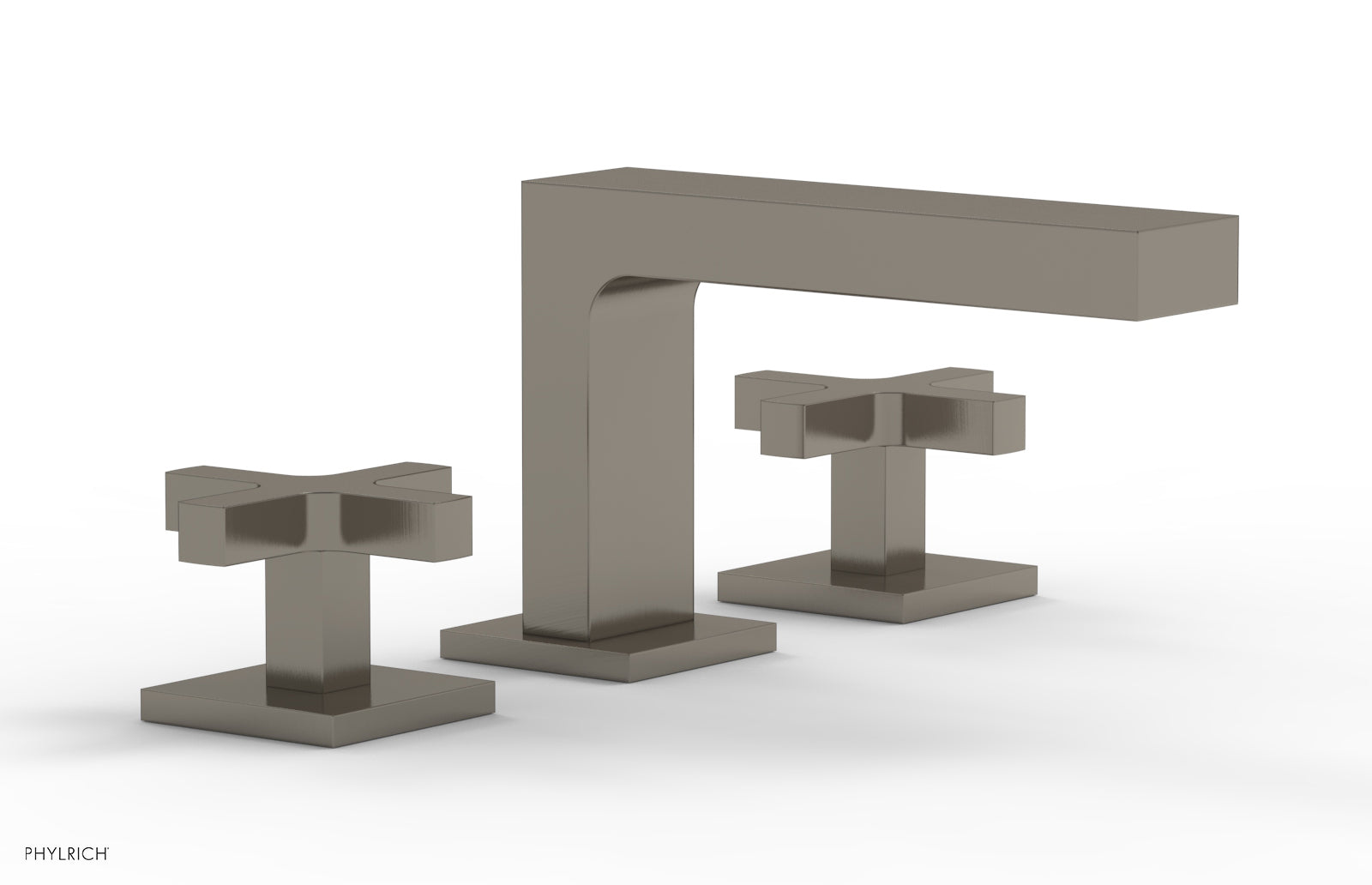 CROI - Widespread Faucet - Low Spout Cross Handles 255L-01 — image 1