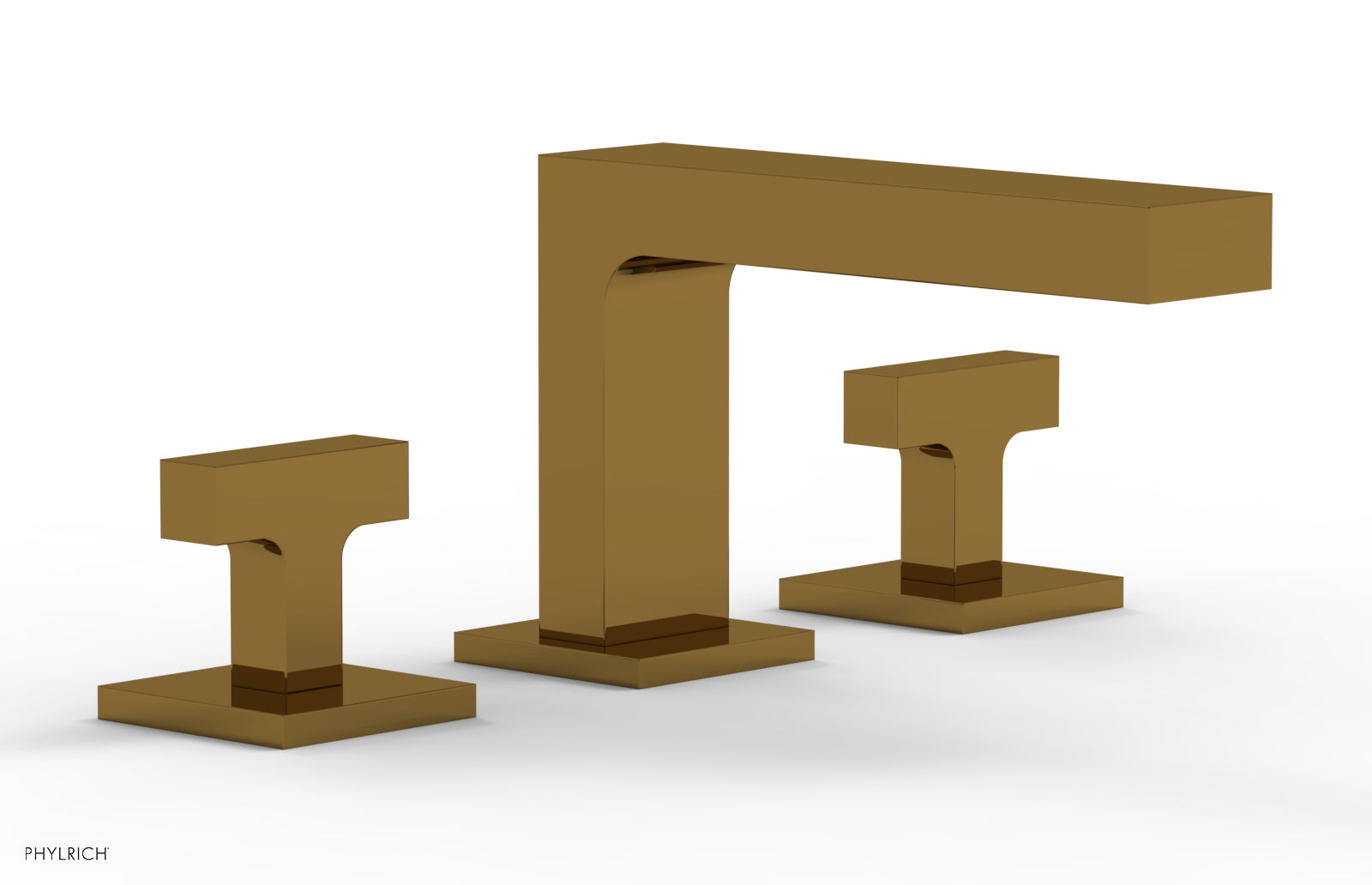 CROI - Widespread Faucet - Low Spout Lever Handles 255L-02 — image 1