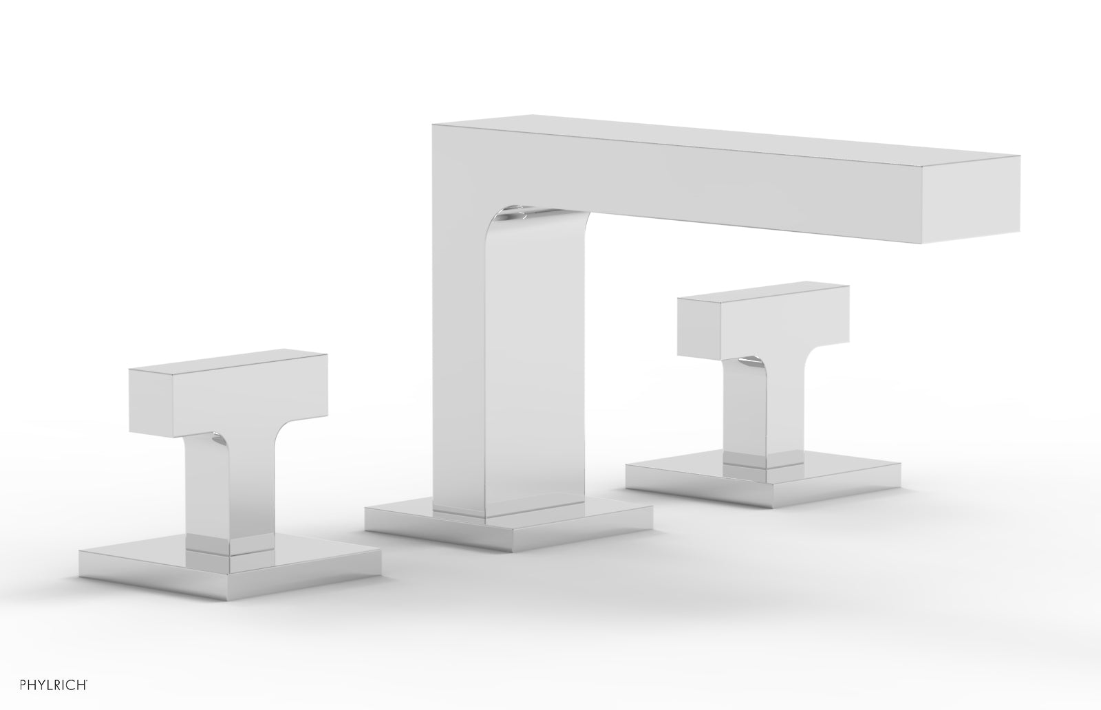 CROI - Widespread Faucet - Low Spout Lever Handles 255L-02 — thumbnail 3