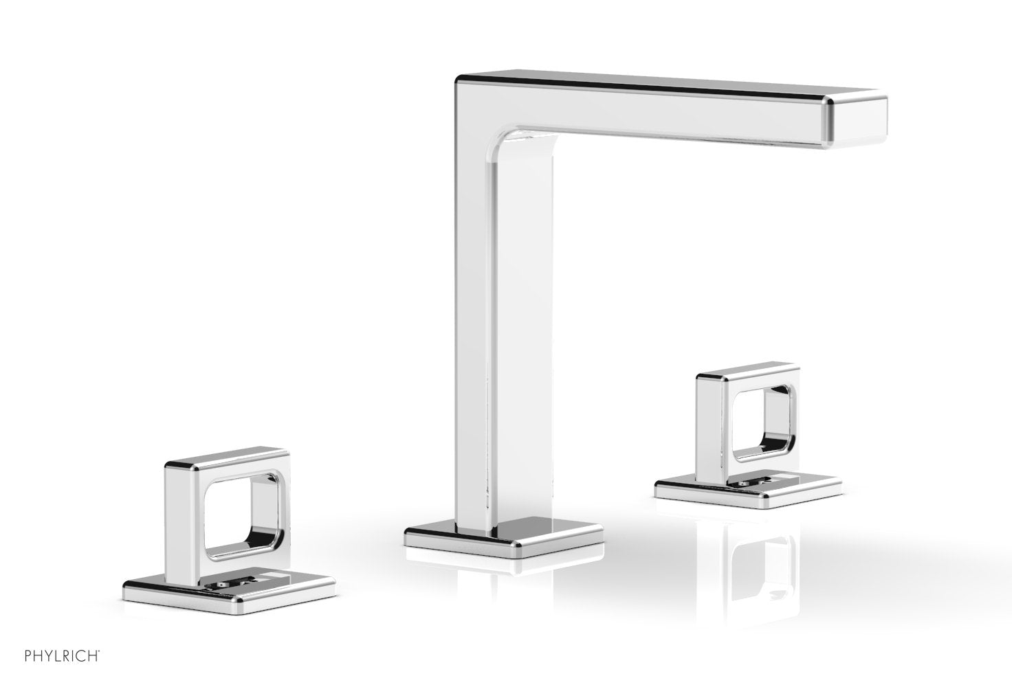 MIX Widespread Faucet - Ring Handles 6-3/4" Height 290-03 — image 1