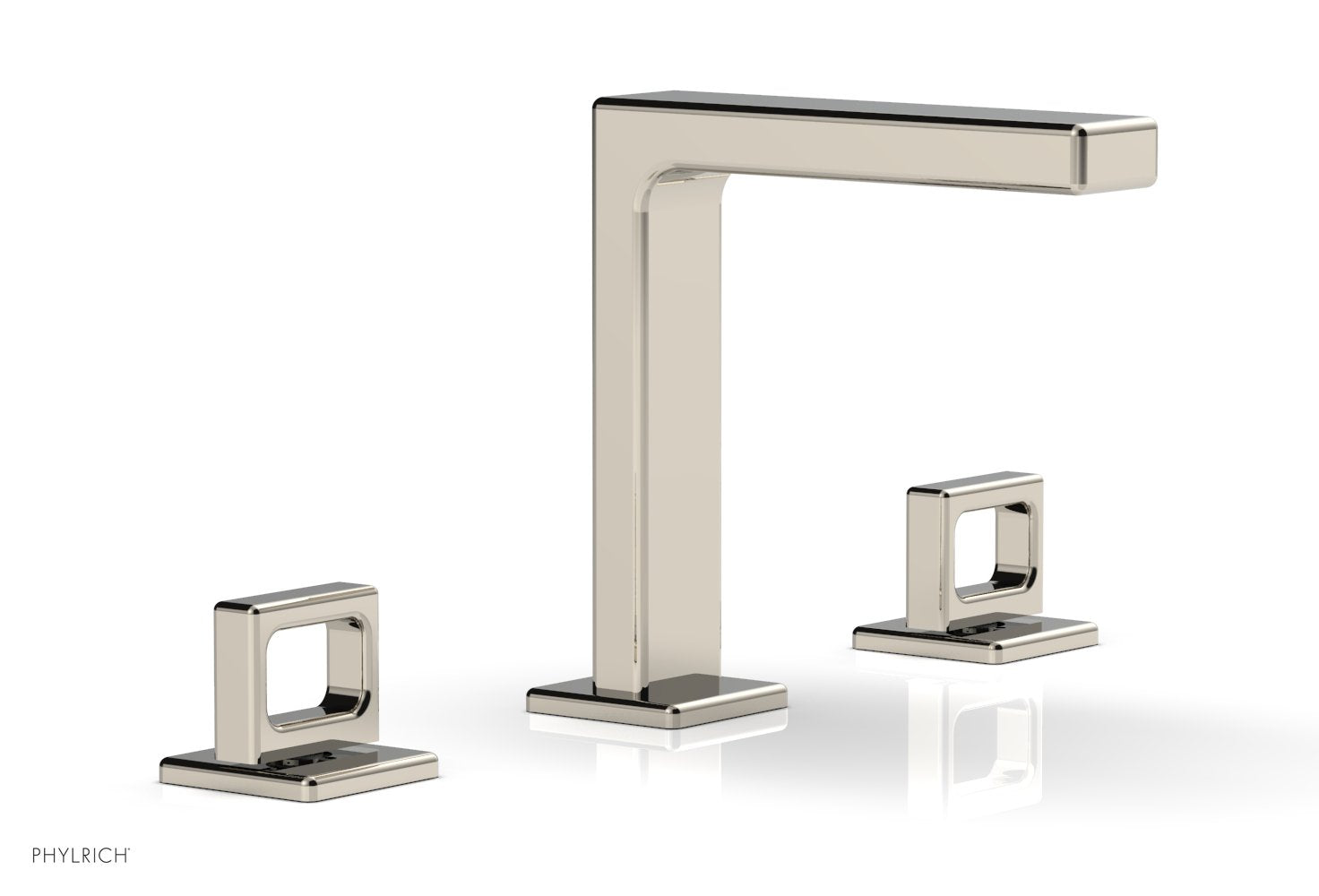 MIX Widespread Faucet - Ring Handles 6-3/4" Height 290-03 — image 1