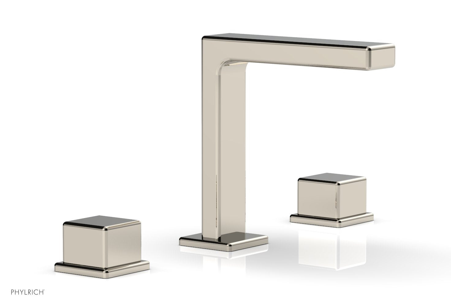 MIX Widespread Faucet - Cube Handles 6-3/4" Height 290-04 — thumbnail 2