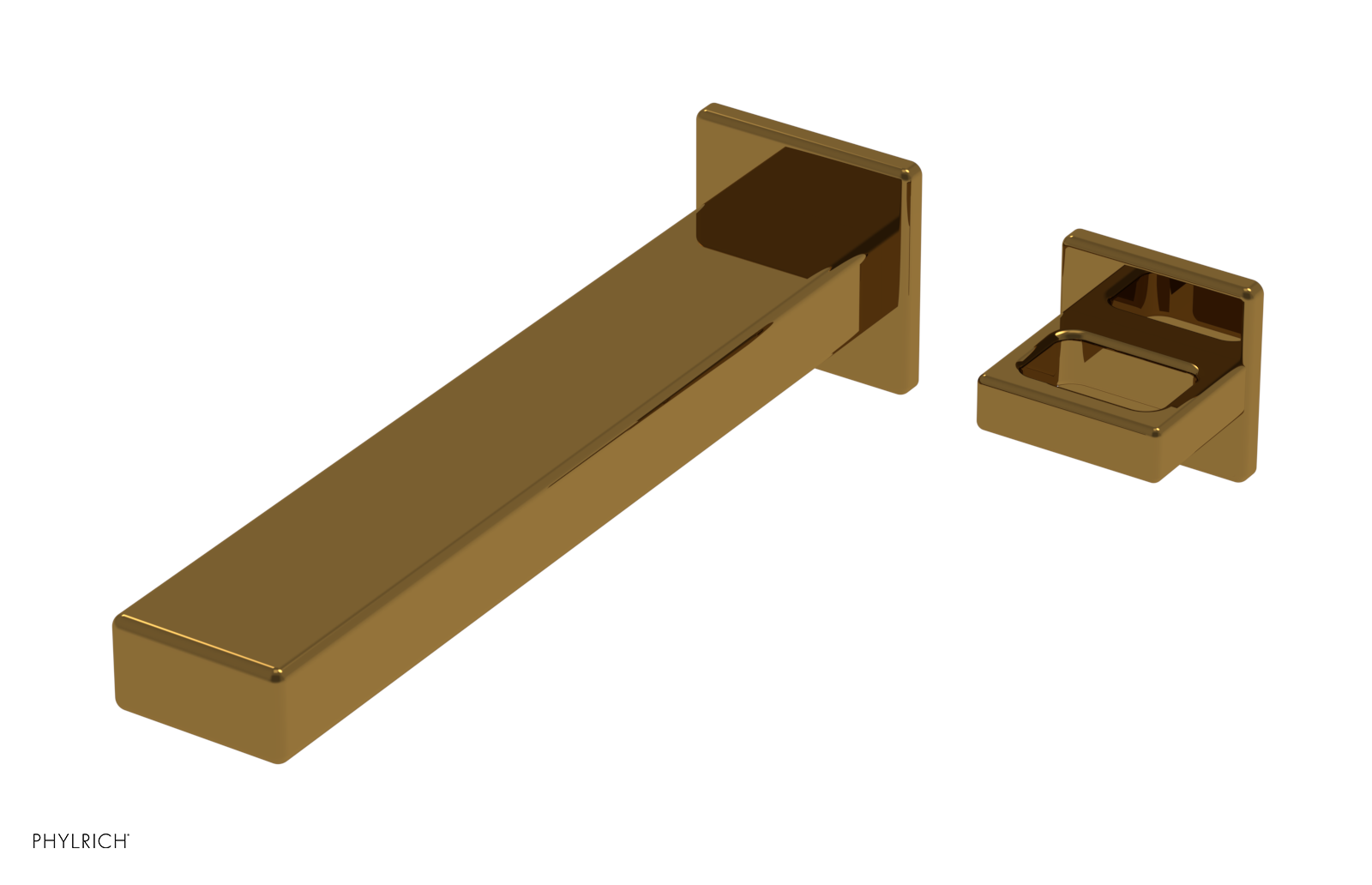 MIX - 10" Single Handle Wall Lavatory Set - Ring Handle 290-19-10 — thumbnail 2