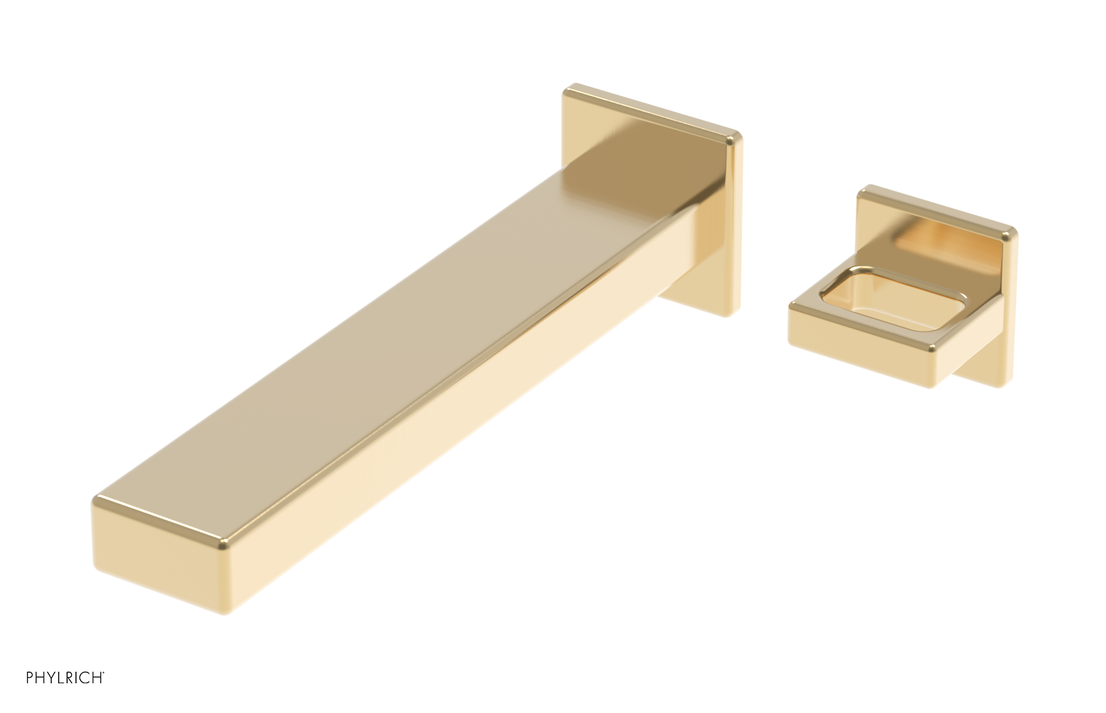 MIX - 10" Single Handle Wall Lavatory Set - Ring Handle 290-19-10 — thumbnail 2