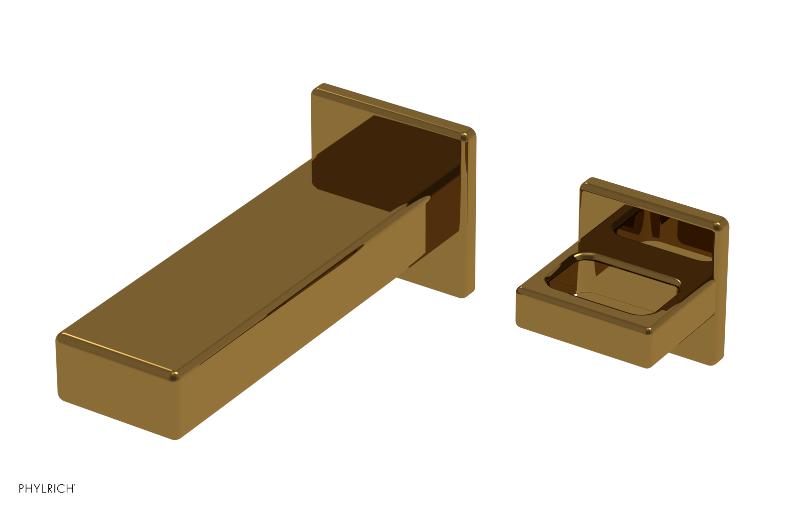 MIX - 6" Single Handle Wall Lavatory Set - Ring Handle 290-19-6 — thumbnail 2