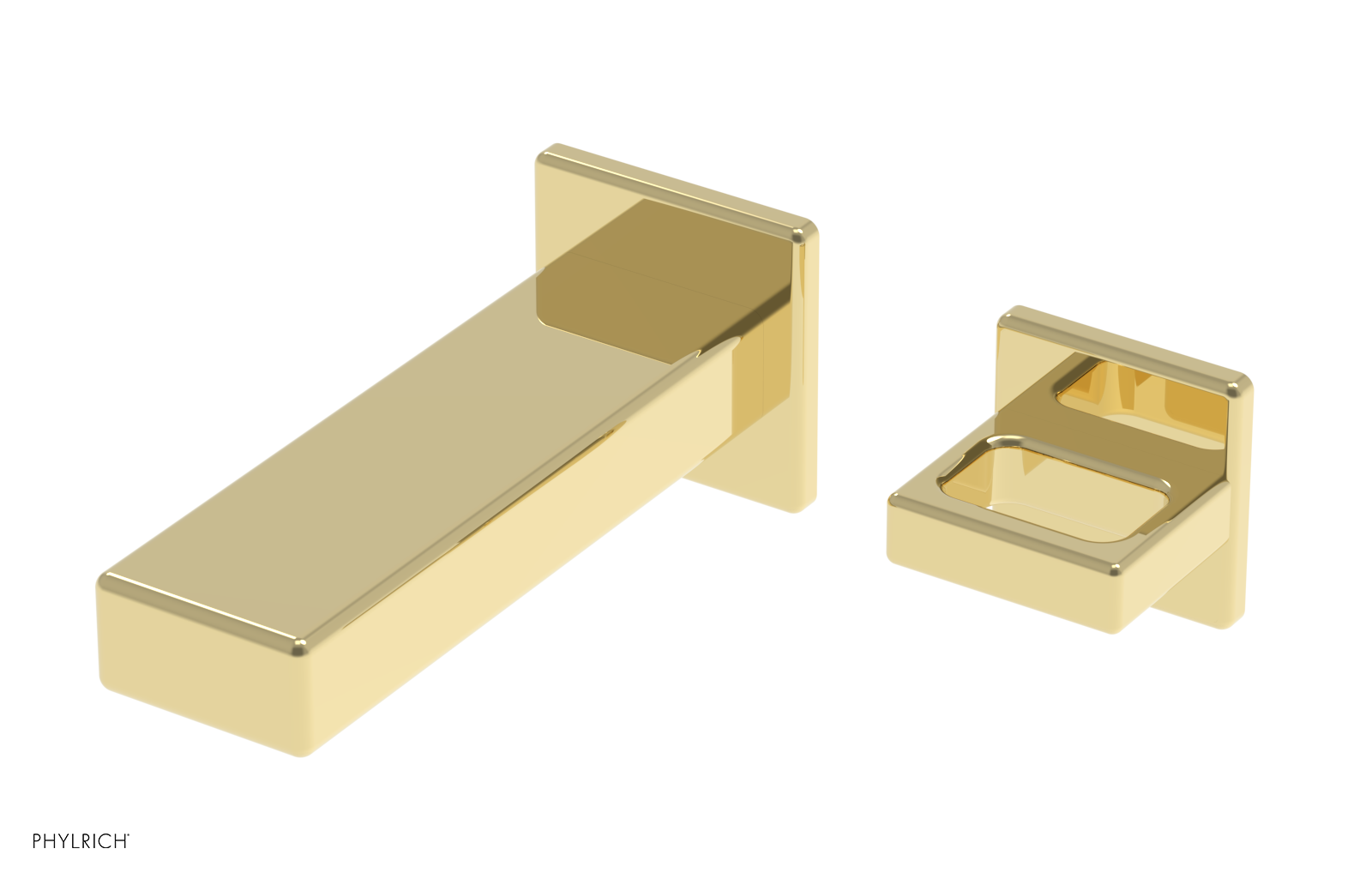 MIX - 6" Single Handle Wall Lavatory Set - Ring Handle 290-19-6 — thumbnail 2