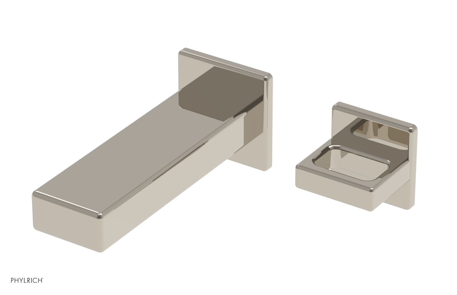 MIX - 6" Single Handle Wall Lavatory Set - Ring Handle 290-19-6 — thumbnail 3