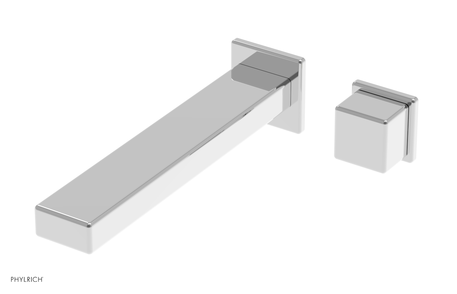 MIX - 10" Single Handle Wall Lavatory Set - Cube Handle 290-20-10 — image 1