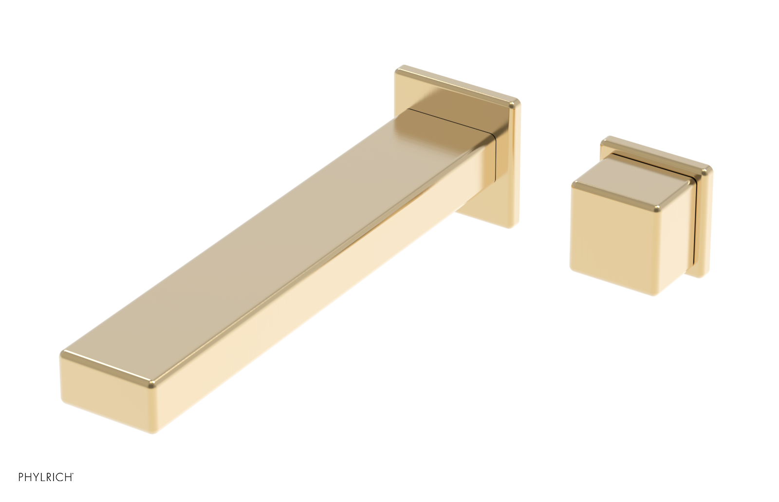 MIX - 10" Single Handle Wall Lavatory Set - Cube Handle 290-20-10 — image 1