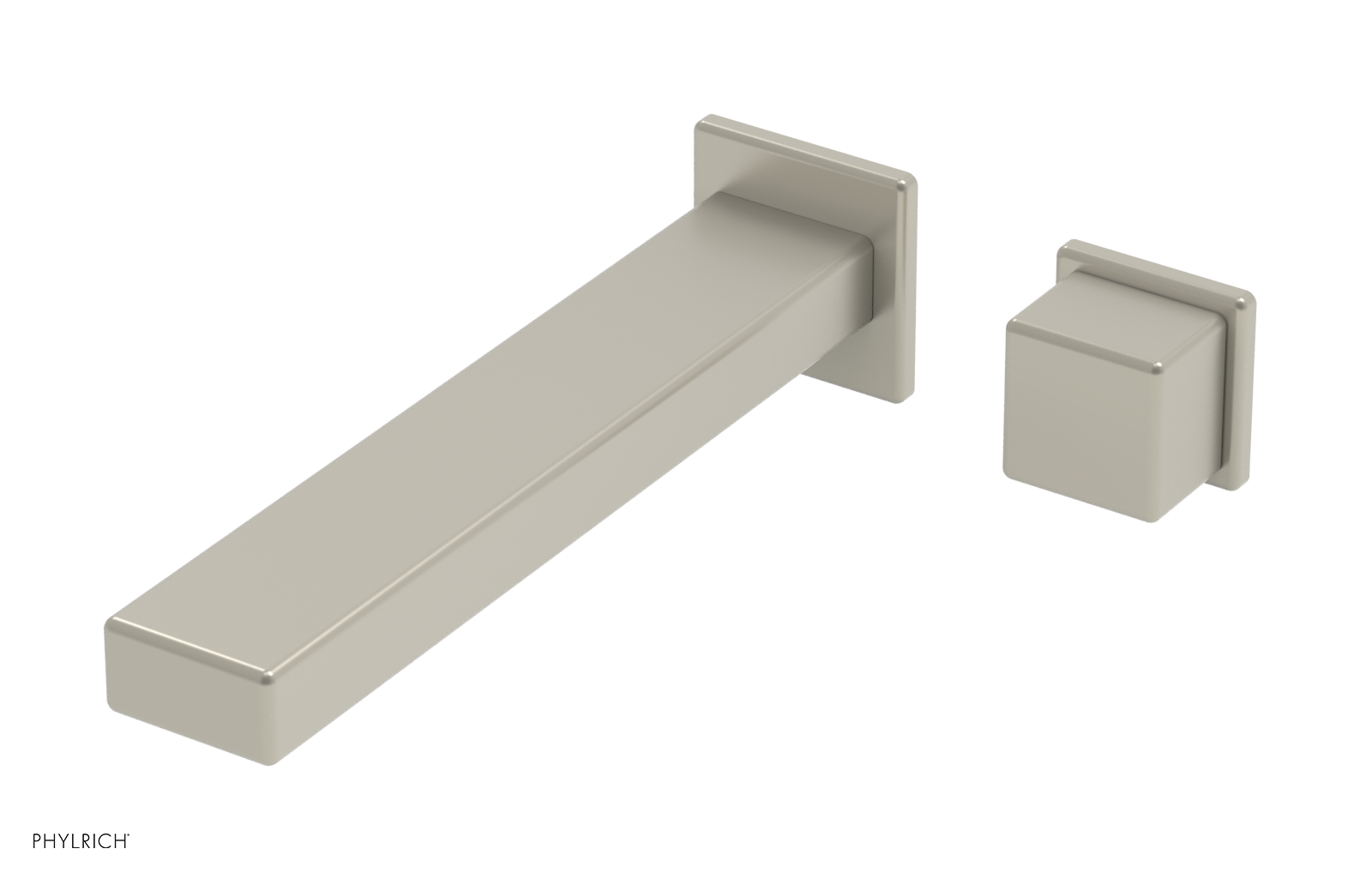 MIX - 10" Single Handle Wall Lavatory Set - Cube Handle 290-20-10 — image 1