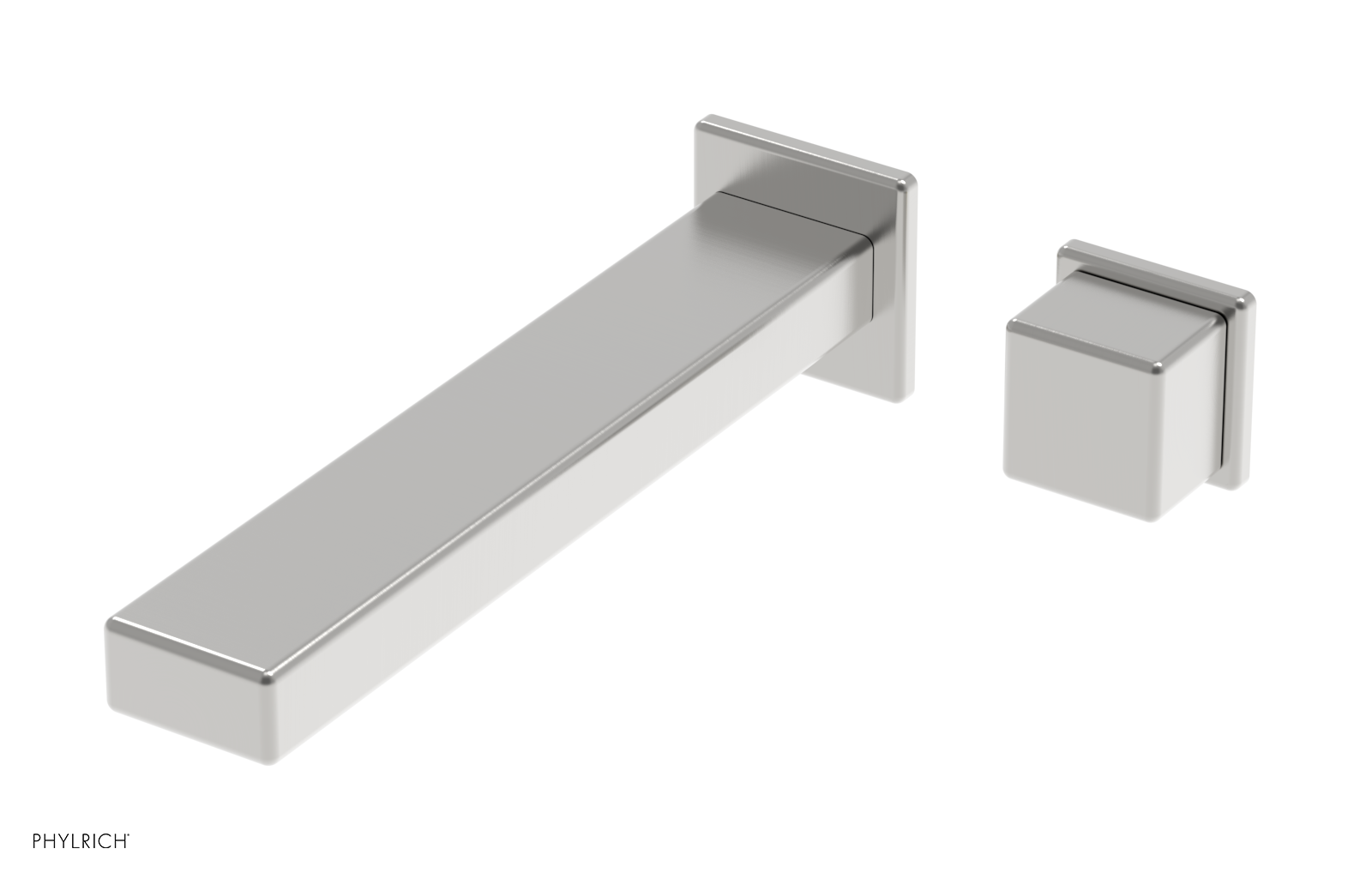 MIX - 10" Single Handle Wall Lavatory Set - Cube Handle 290-20-10