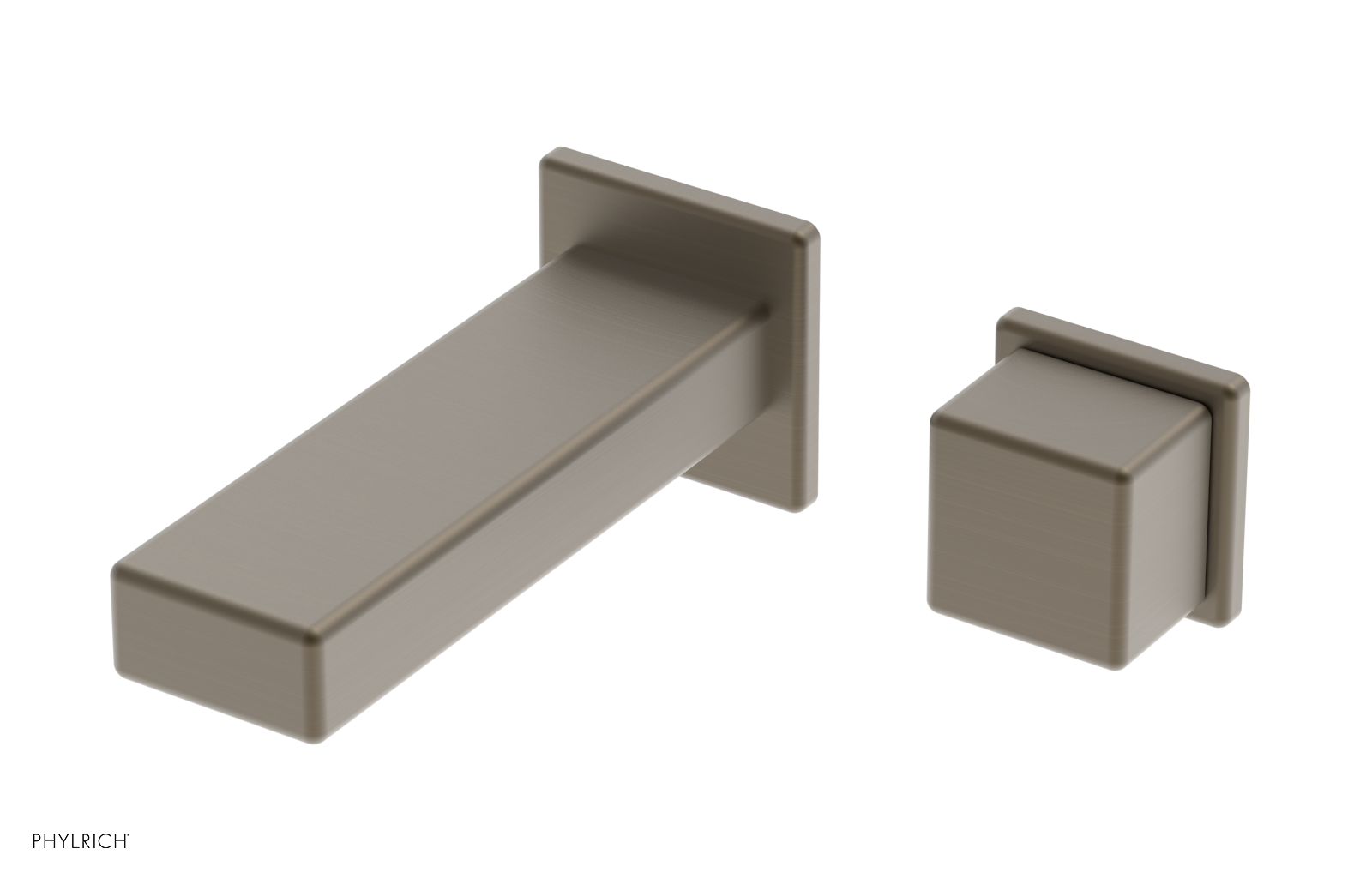 MIX - 6" Single Handle Wall Lavatory Set - Cube Handle 290-20-6