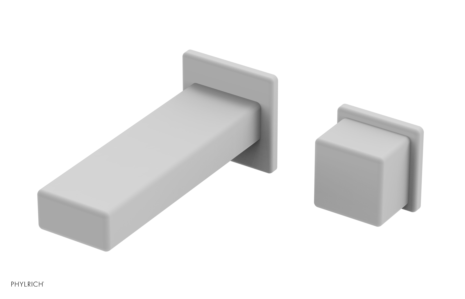 MIX - 6" Single Handle Wall Lavatory Set - Cube Handle 290-20-6