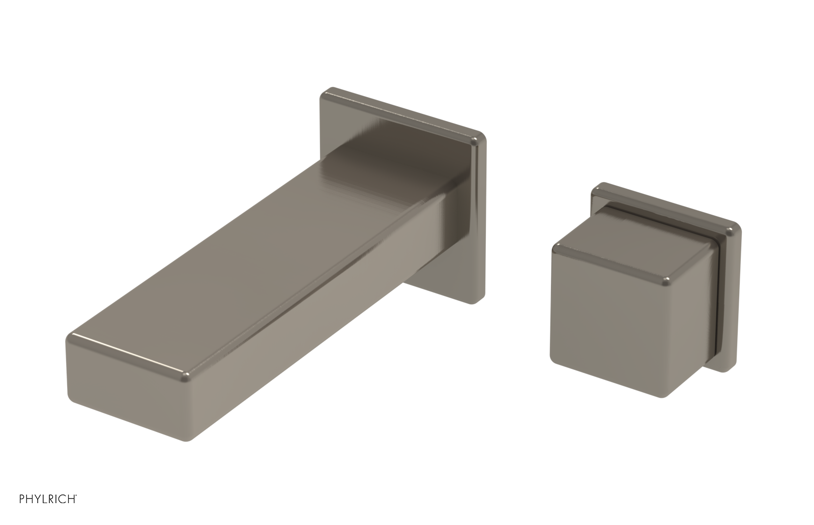 MIX - 6" Single Handle Wall Lavatory Set - Cube Handle 290-20-6