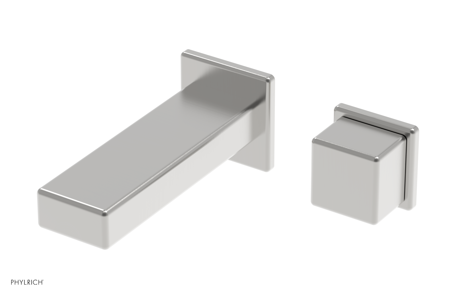 MIX - 6" Single Handle Wall Lavatory Set - Cube Handle 290-20-6