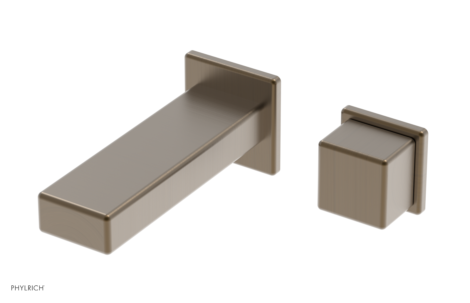 MIX - 6" Single Handle Wall Lavatory Set - Cube Handle 290-20-6