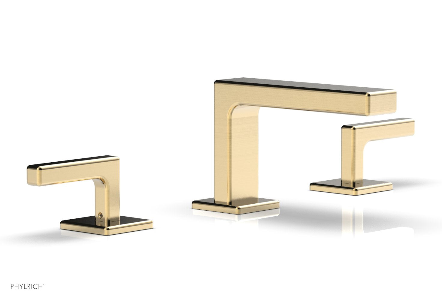 MIX Widespread Faucet - Lever Handles 4-1/4" Height 290L-02 — thumbnail 3