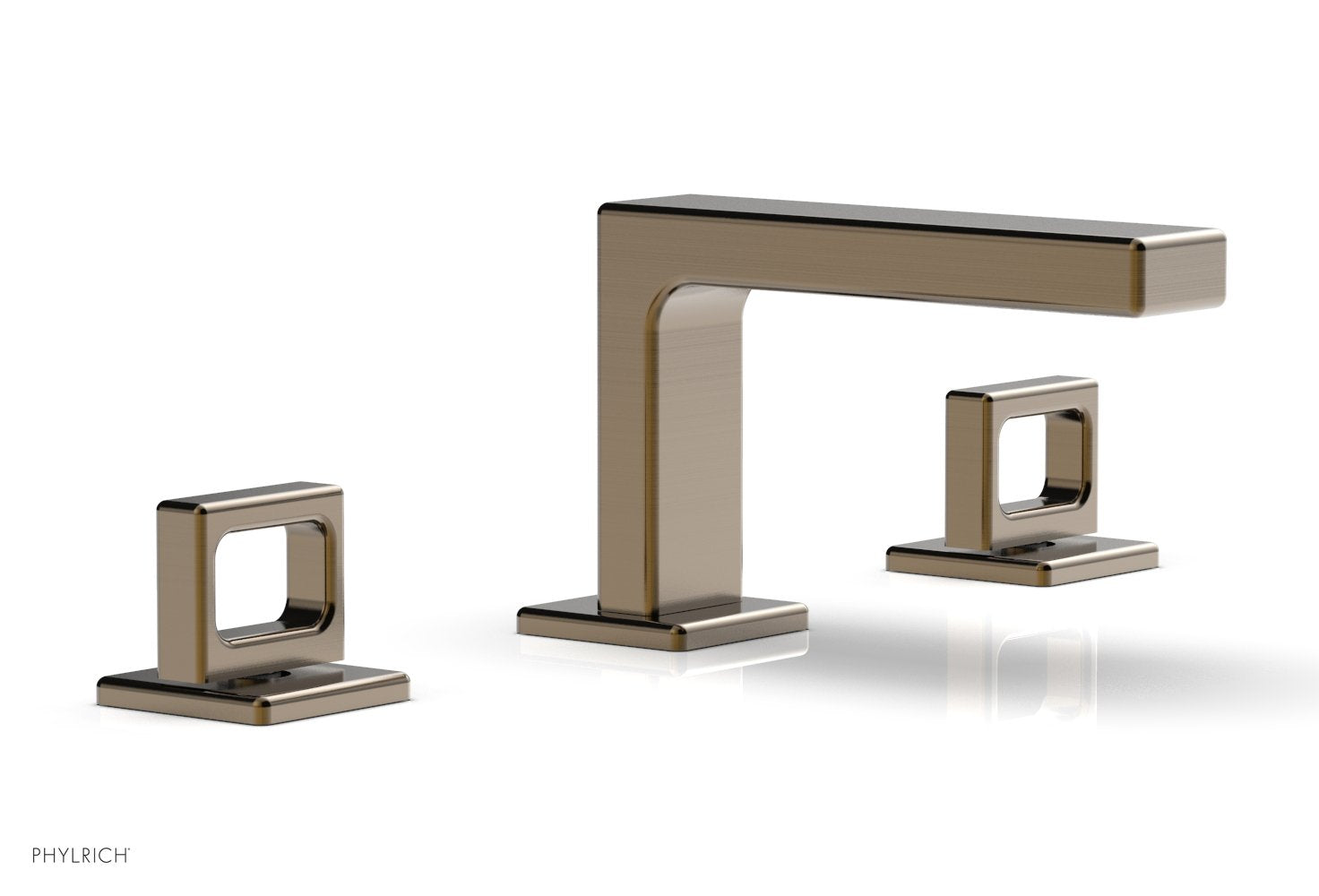 MIX Widespread Faucet - Ring Handles 4-1/4" Height 290L-03 — image 1