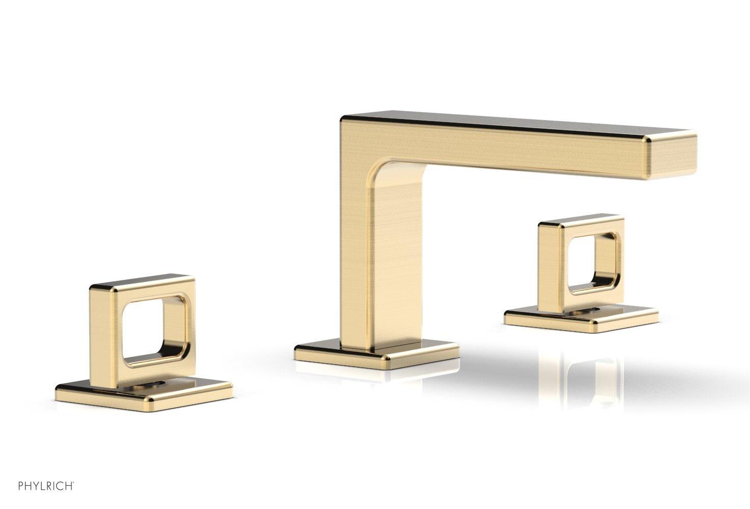 MIX Widespread Faucet - Ring Handles 4-1/4" Height 290L-03 — thumbnail 3