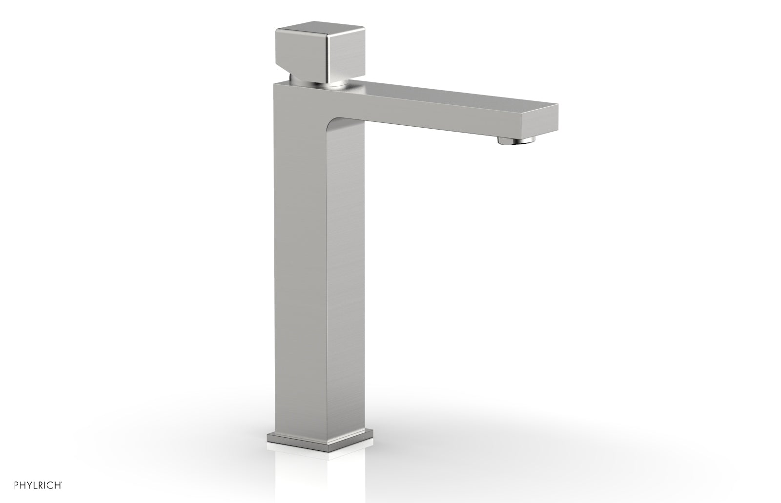 MIX Single Hole Lavatory Faucet, Tall - Cube Handle 290T-08 — image 1