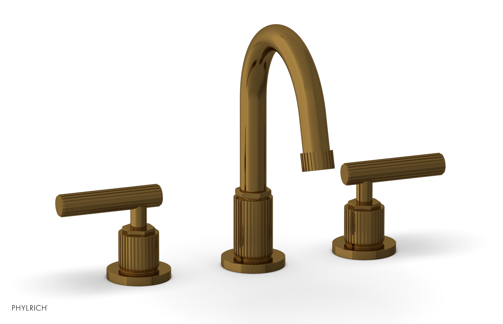 DUSTRIE Widespread Faucet - Lever Handle - Grooved 370-02