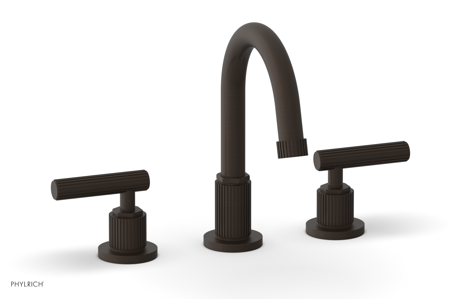 DUSTRIE Widespread Faucet - Lever Handle - Grooved 370-02