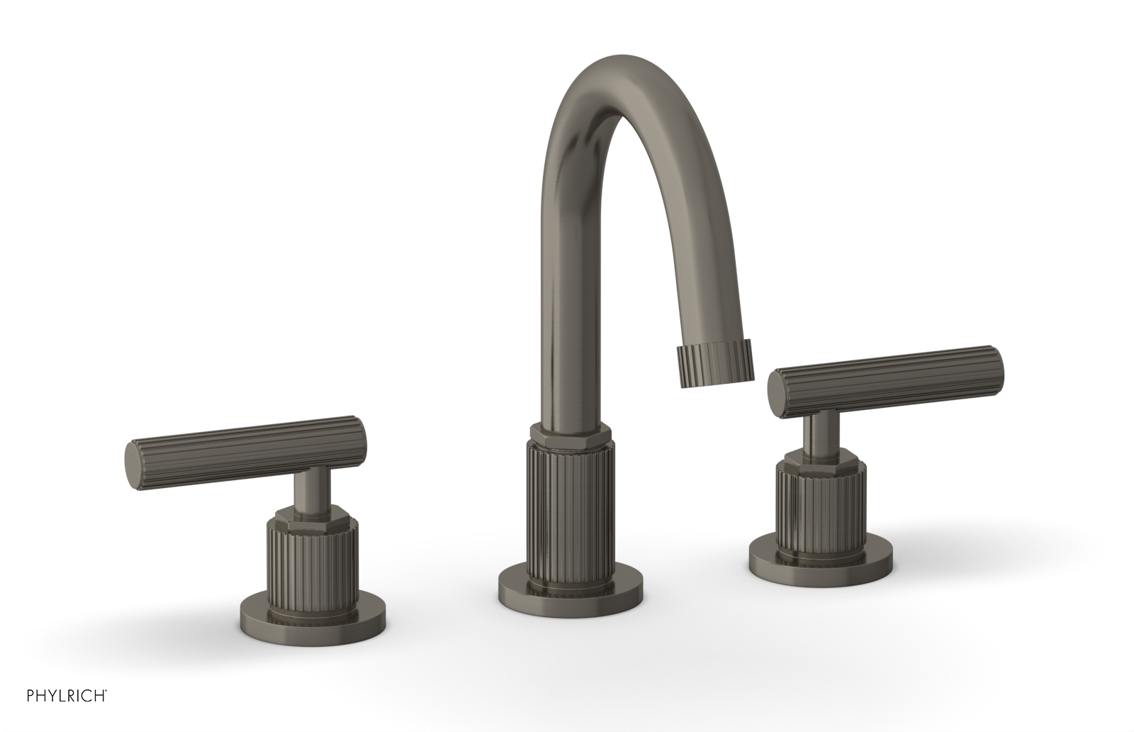 DUSTRIE Widespread Faucet - Lever Handle - Grooved 370-02 — image 1