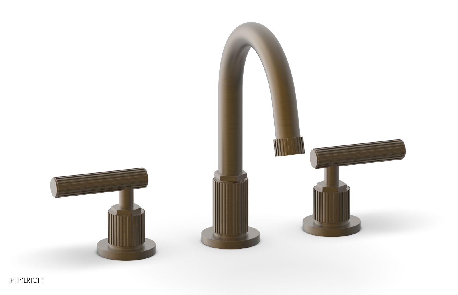 DUSTRIE Widespread Faucet - Lever Handle - Grooved 370-02