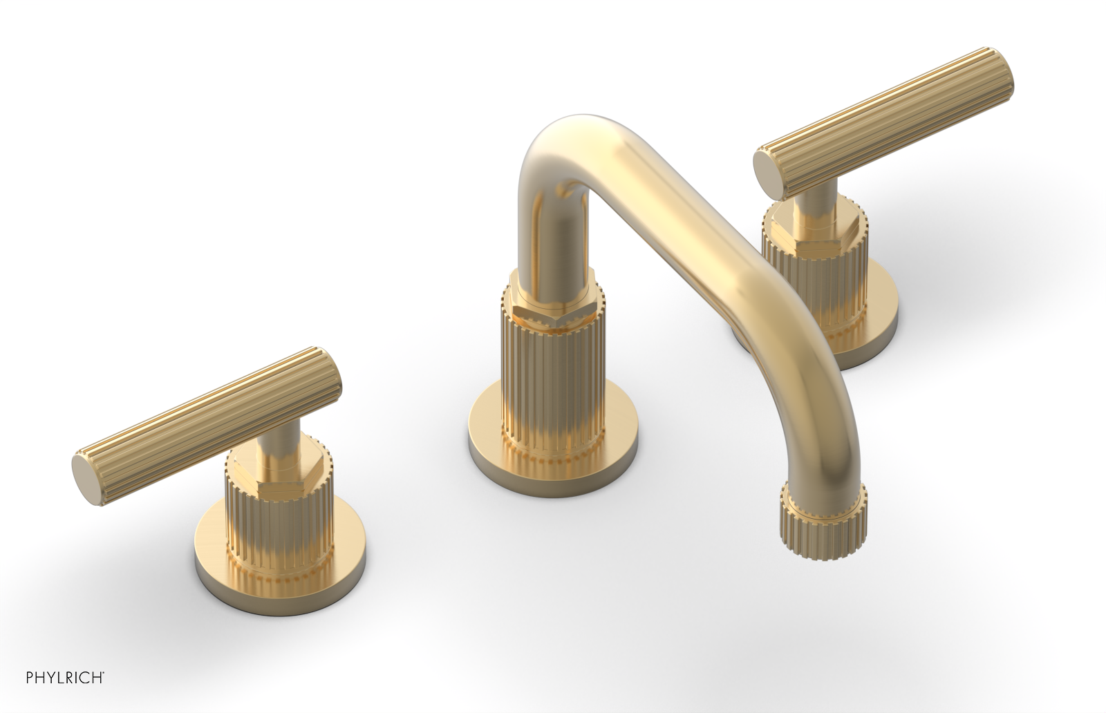 DUSTRIE Widespread Faucet - Lever Handle - Grooved 370-04 — image 1