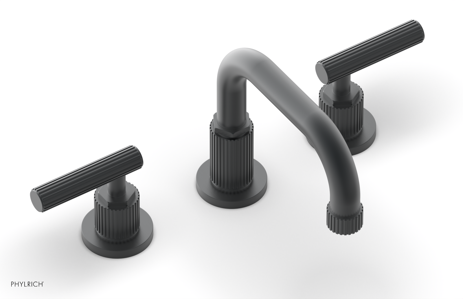 DUSTRIE Widespread Faucet - Lever Handle - Grooved 370-04 — image 1