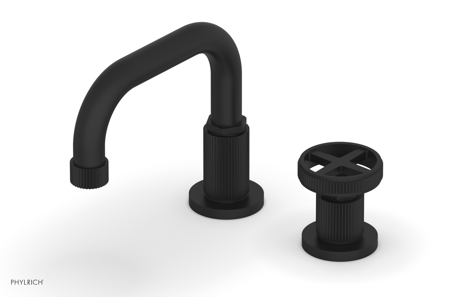 DUSTRIE Single Handle Faucet - Low Spout - Cross Handle 370-07 — image 1