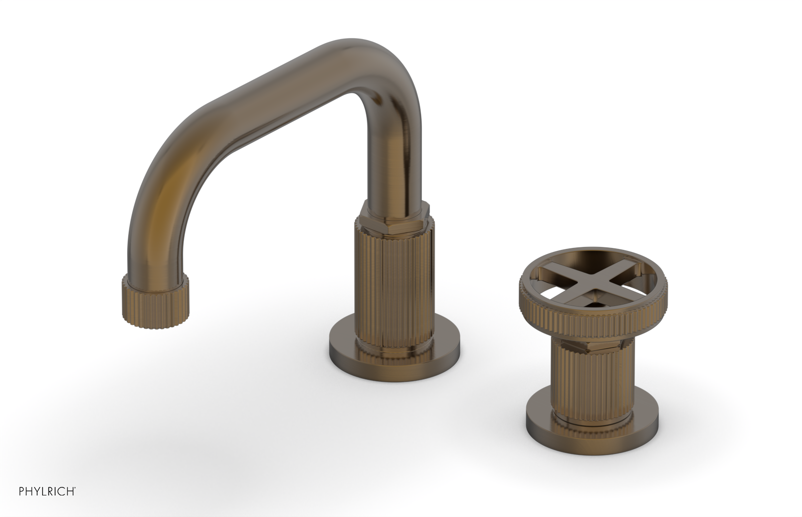 DUSTRIE Single Handle Faucet - Low Spout - Cross Handle 370-07 — image 1