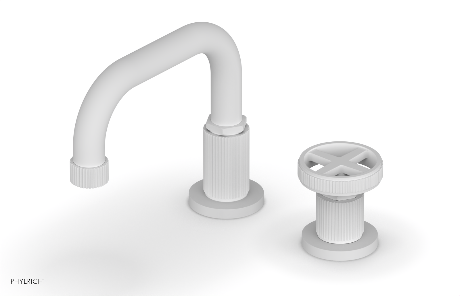 DUSTRIE Single Handle Faucet - Low Spout - Cross Handle 370-07 — image 1