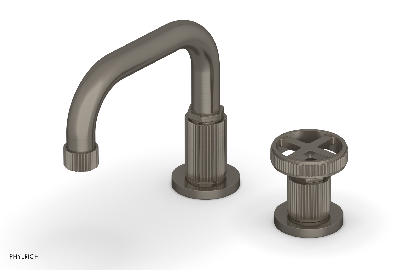 DUSTRIE Single Handle Faucet - Low Spout - Cross Handle 370-07 — image 1