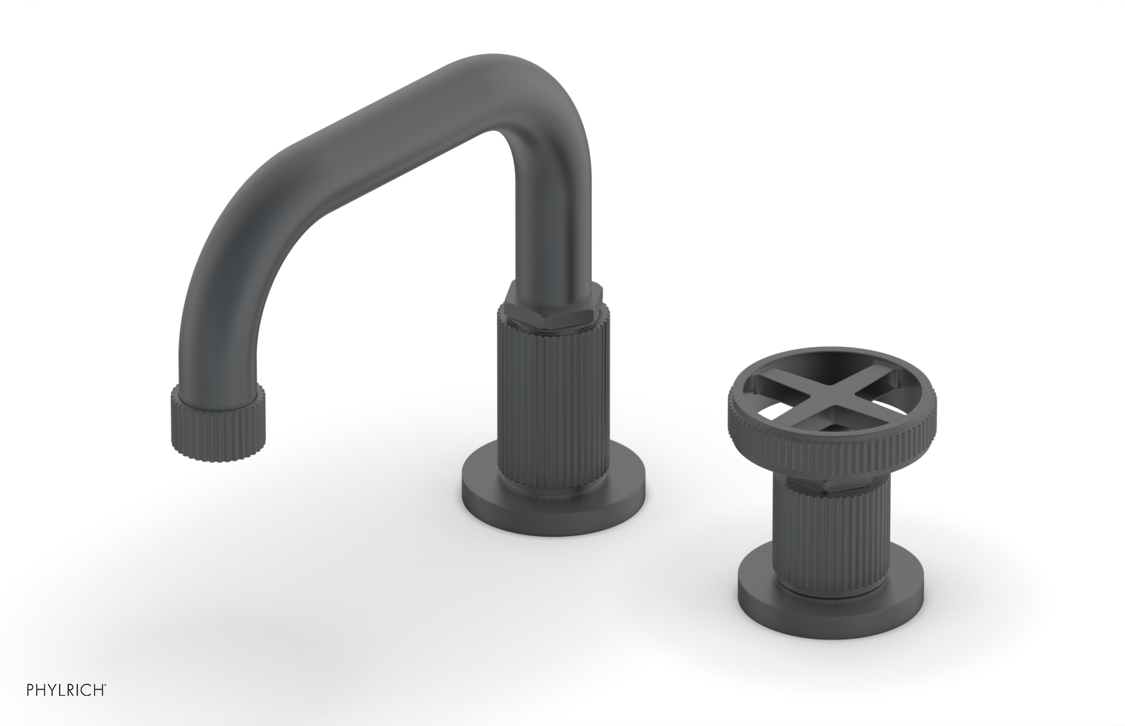 DUSTRIE Single Handle Faucet - Low Spout - Cross Handle 370-07 — image 1