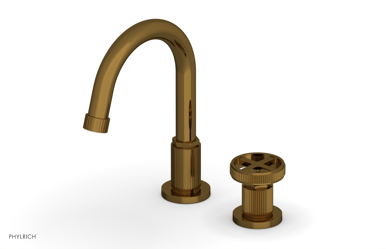 DUSTRIE Single Handle Faucet - High Spout - Cross Handle 370-09