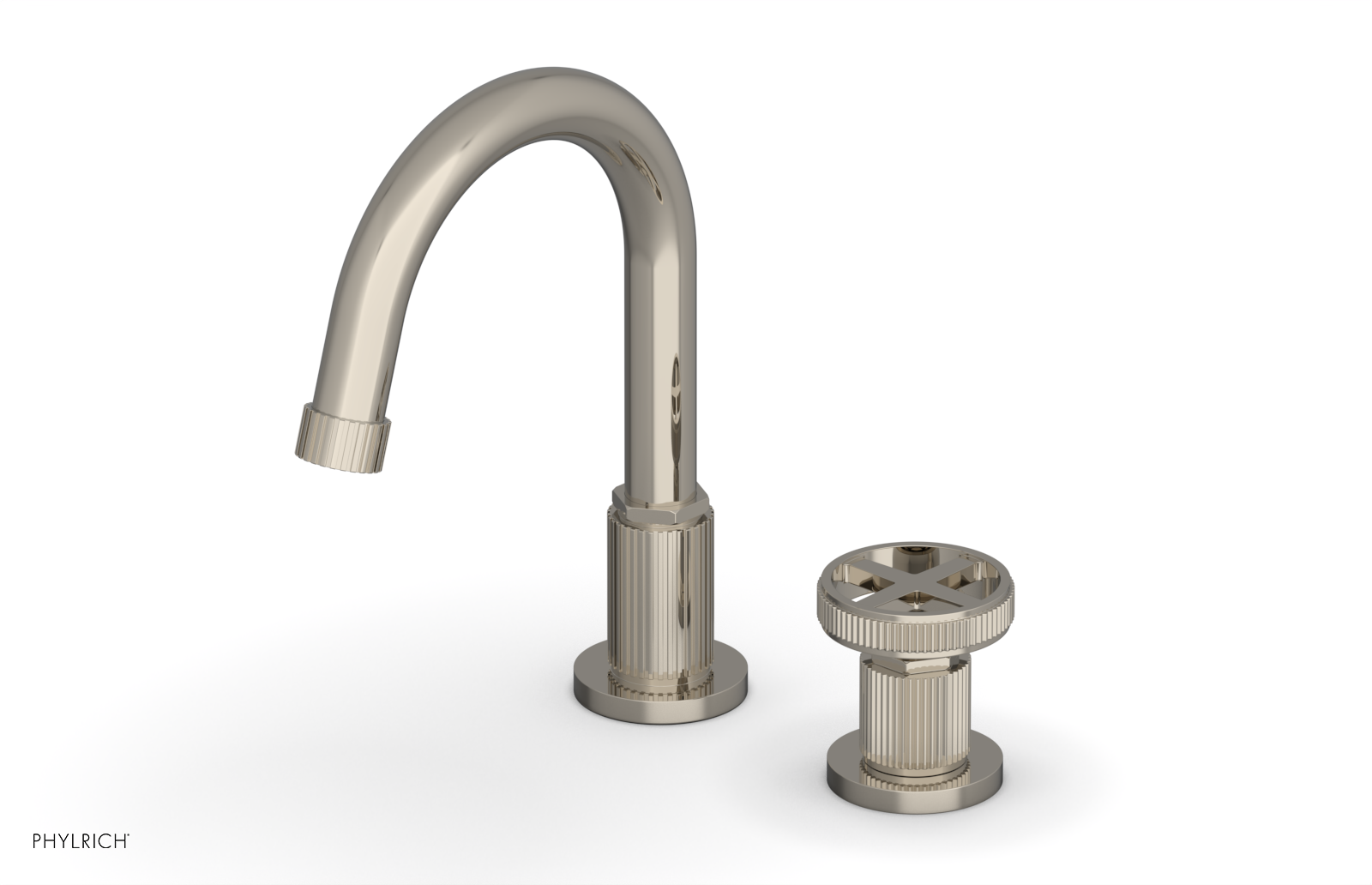 DUSTRIE Single Handle Faucet - High Spout - Cross Handle 370-09 — thumbnail 3