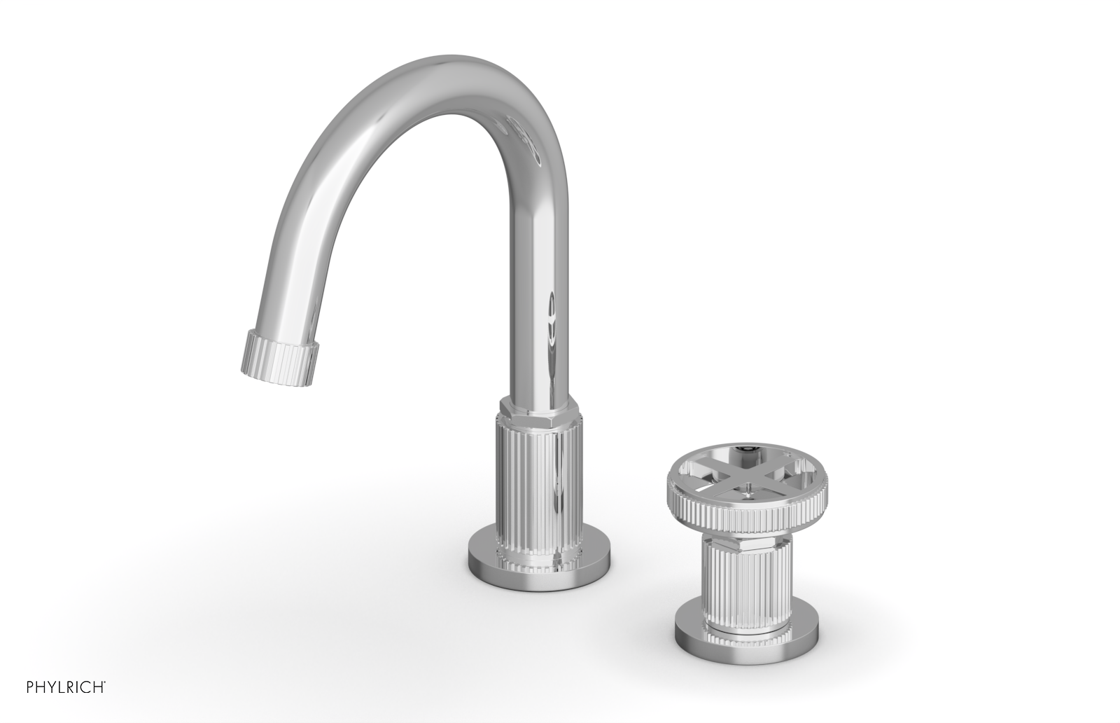 DUSTRIE Single Handle Faucet - High Spout - Cross Handle 370-09 — image 1