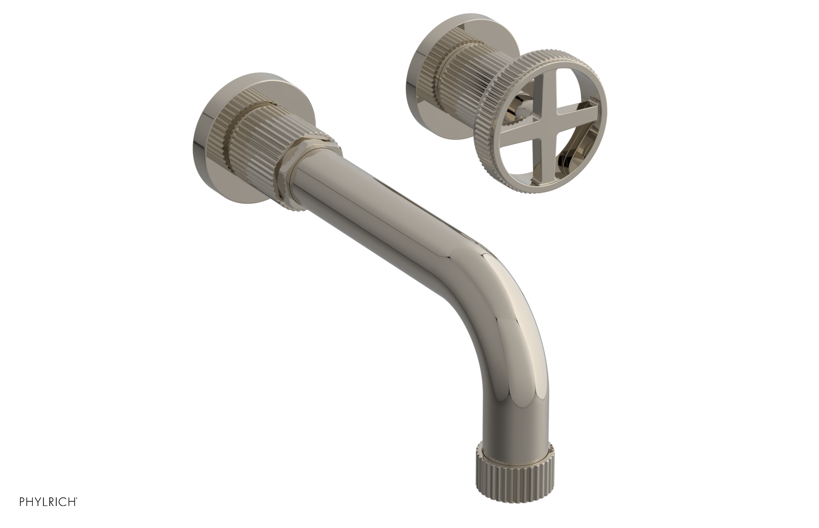 DUSTRIE Single Handle Wall Lavatory Set - 7 5/8" Spout - Grooved 370-15 — thumbnail 3