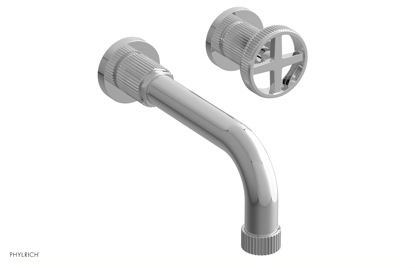 DUSTRIE Single Handle Wall Lavatory Set - 7 5/8" Spout - Grooved 370-15 — thumbnail 2