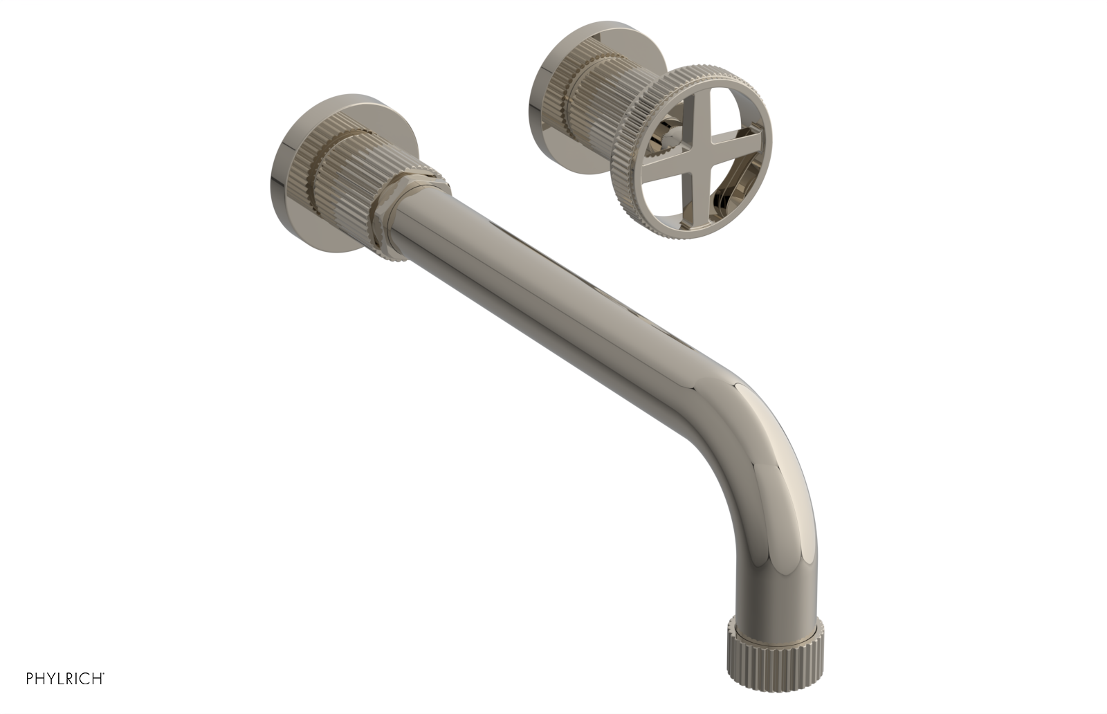 DUSTRIE Single Handle Wall Lavatory Set - 10" Spout - Grooved 370-15-10 — thumbnail 3