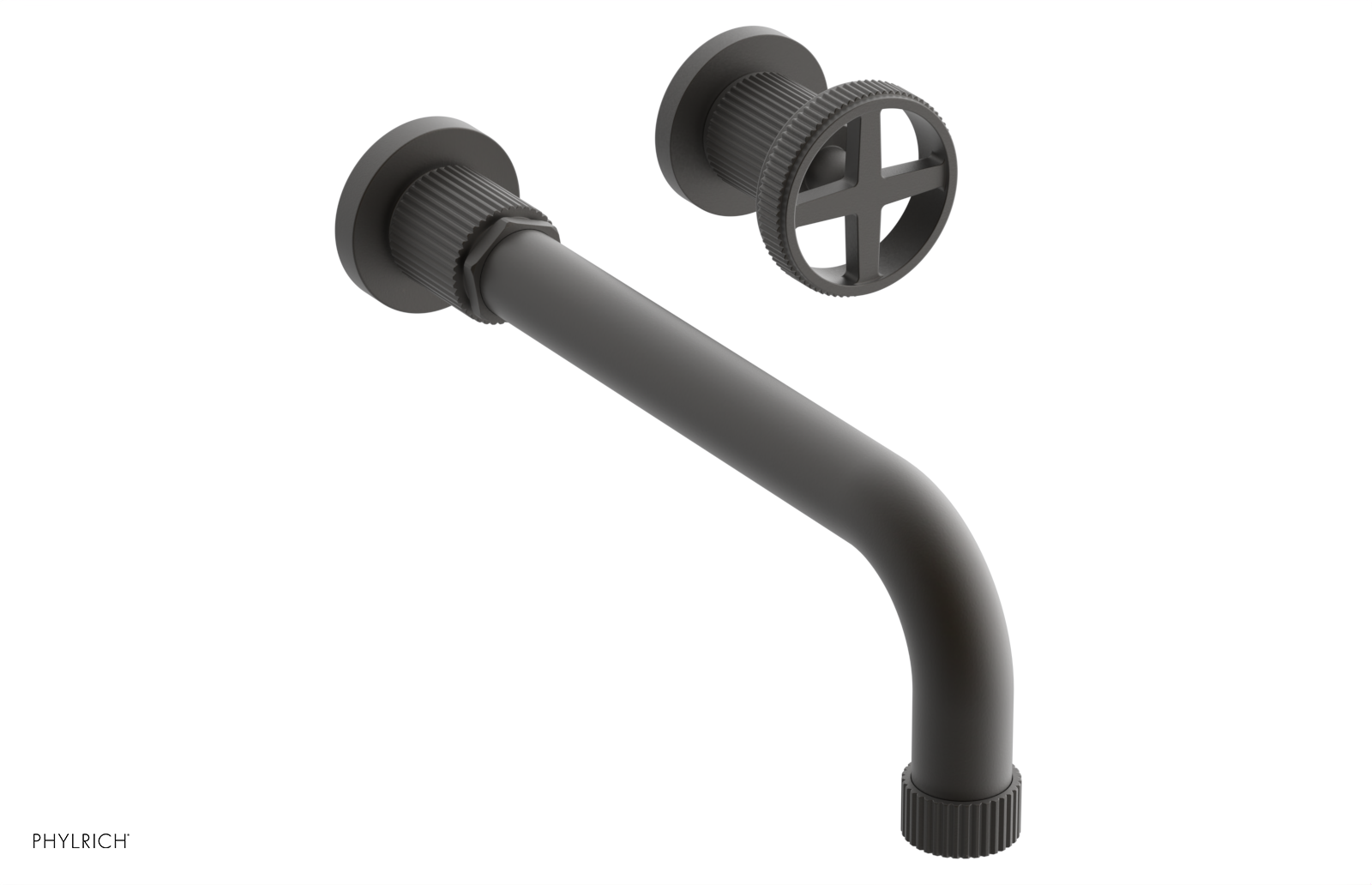 DUSTRIE Single Handle Wall Lavatory Set - 10" Spout - Grooved 370-15-10 — image 1