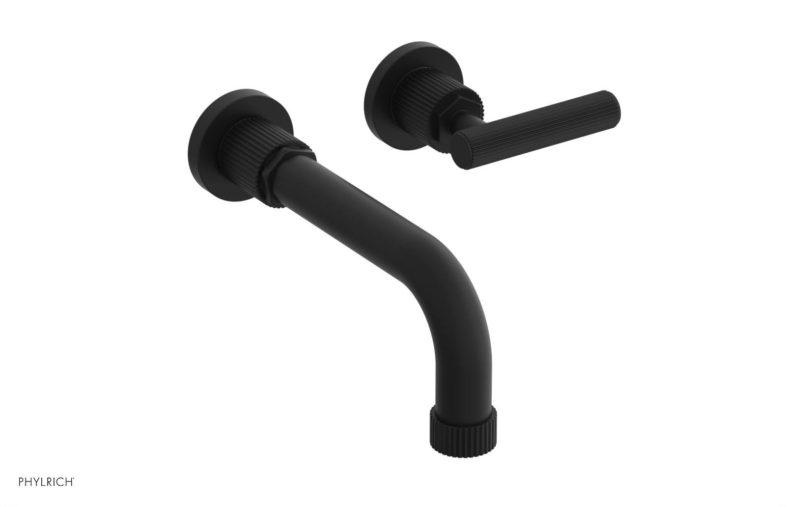 DUSTRIE Single Handle Wall Lavatory Set - 7 5/8" Spout - Grooved 370-16 — image 1