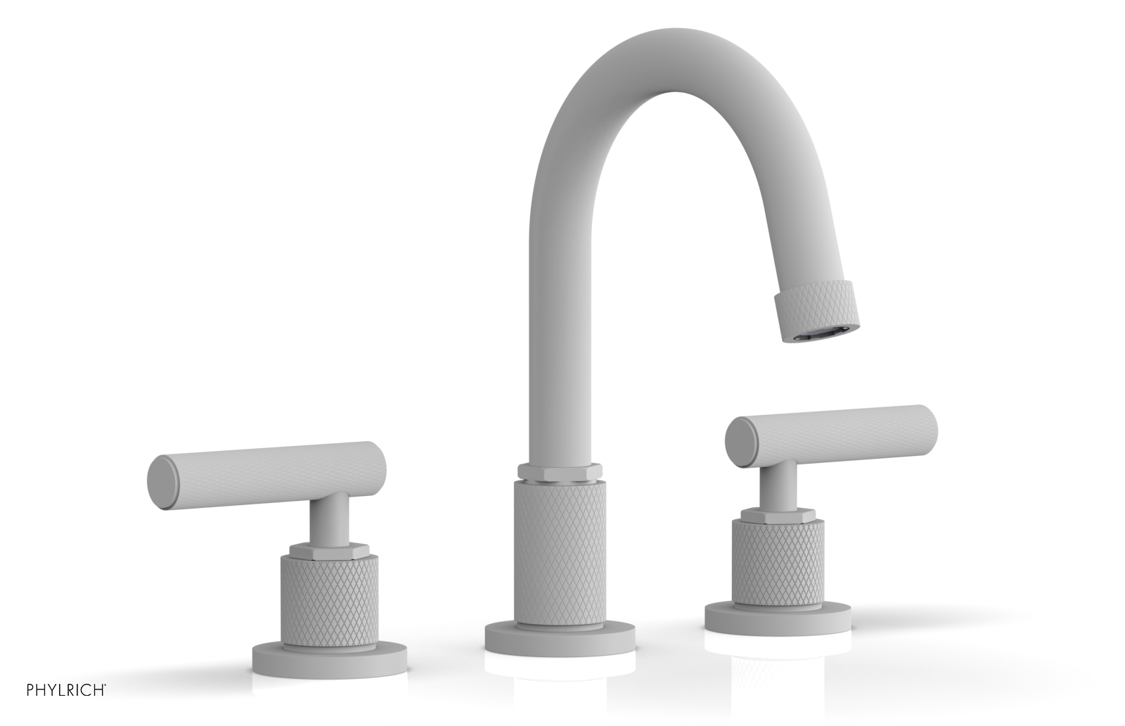 DUSTRIE Widespread Faucet - Lever Handle - Knurled 371-02